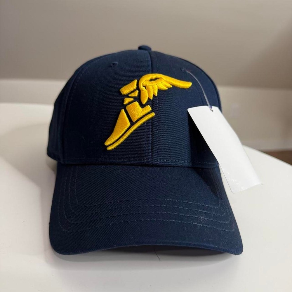 Goodyear Wingfoot Navy Embroidered Baseball Cap NWT Adjustable Racing Workwea